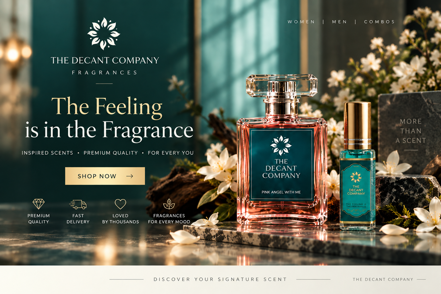 The Decant Company Hero Banner
