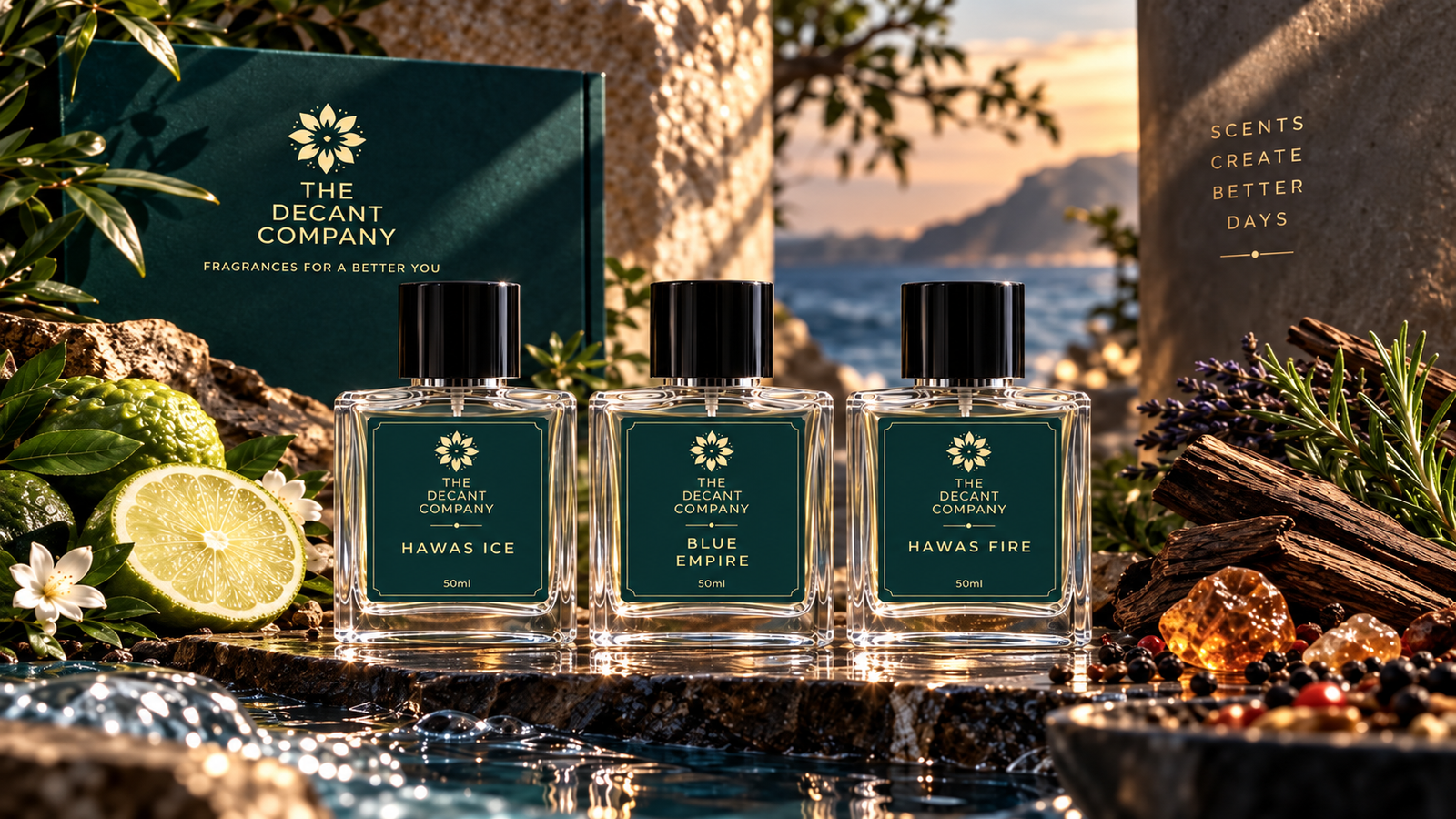 50ML × 3 TDC Men's Signature Combo